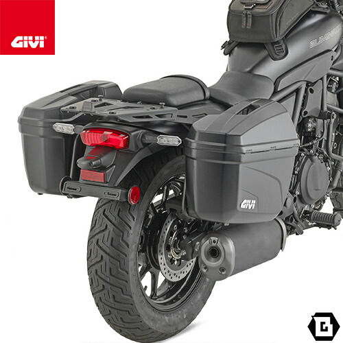 楽天市場】GIVI PL4134 サイドケースホルダー MONOKEY用 E22 DLM30