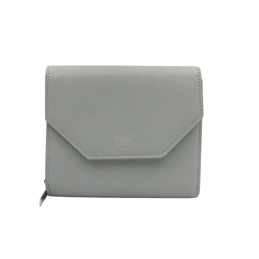 楽天市場】バレンシアガ 三つ折り財布 グレーの通販