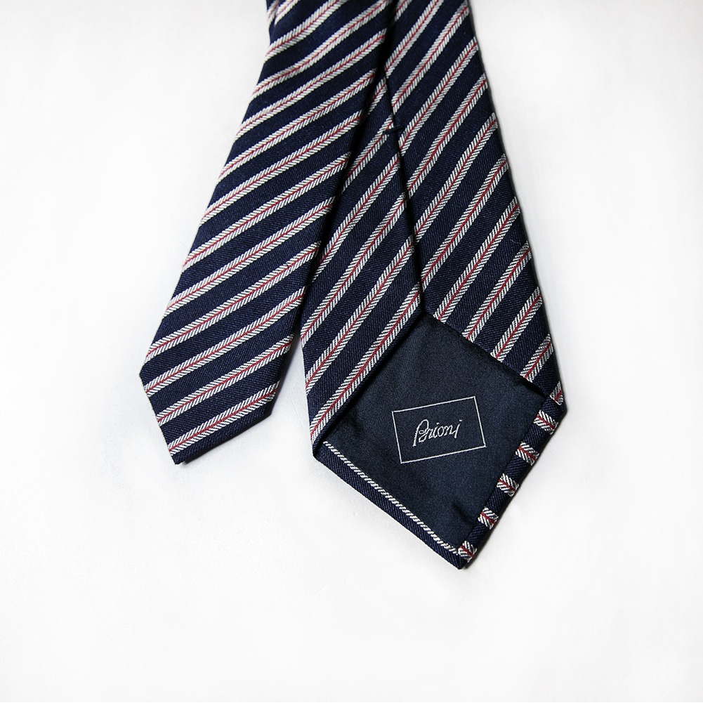 楽天市場】Brioni ブリオーニ ネクタイ シルク89％ リネン11％ P8414