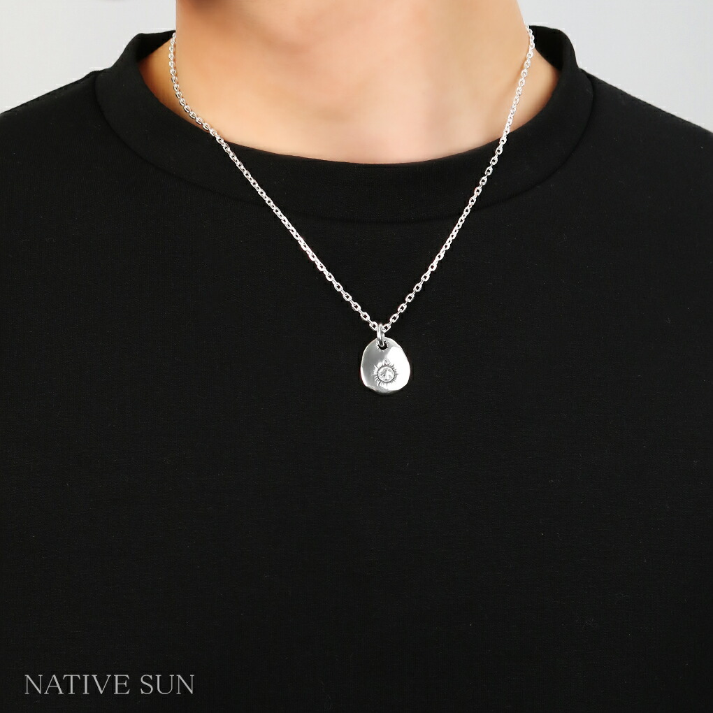 楽天市場】ネイティブ シルバー ドッグタグ ネックレス ペンダント