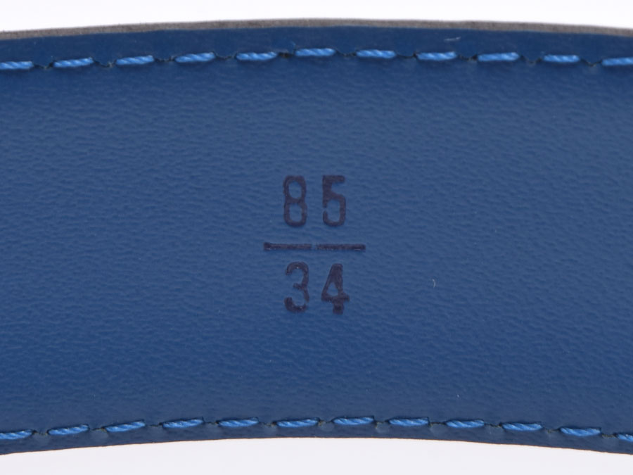 楽天市場】中古 ルイヴィトン エピ サンチュール クラシック 青 替え