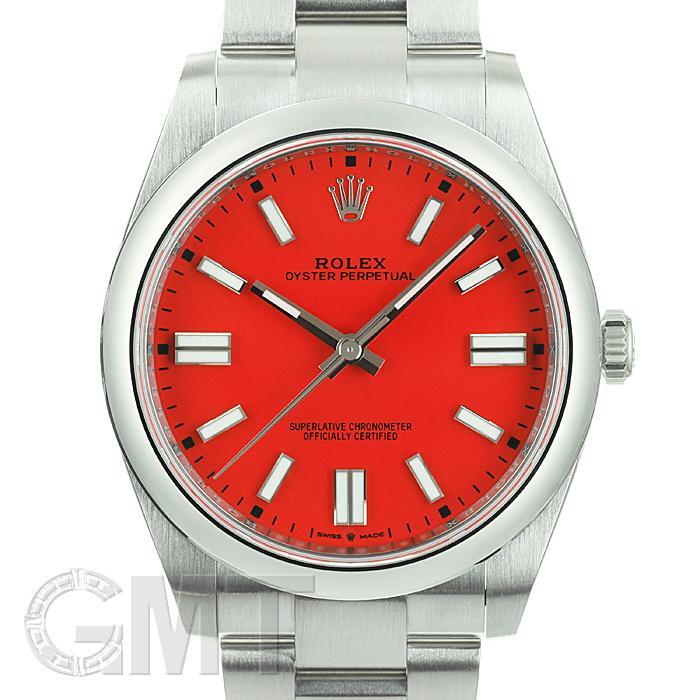 楽天市場】ロレックス オイスターパーペチュアル 41 124300 コーラル