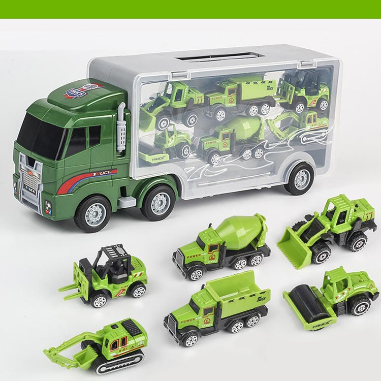 楽天市場】 工事 消防車 ミニカーセット 建設車両 現場 働く車 工事