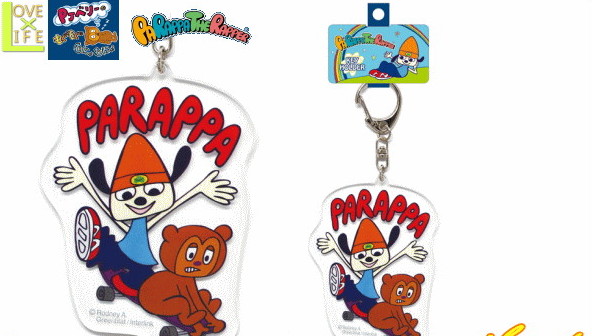 楽天市場】【パラッパラッパー】アクリルキーホルダー【パラッパとPJ