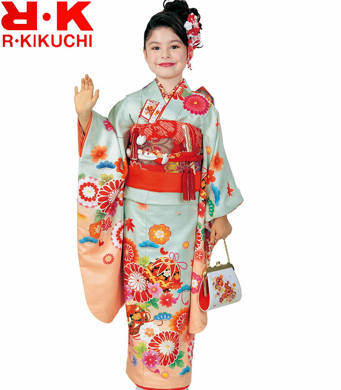 楽天市場】七五三 753 着物 7歳 女の子 四つ身着物 単品 RK リョウコ