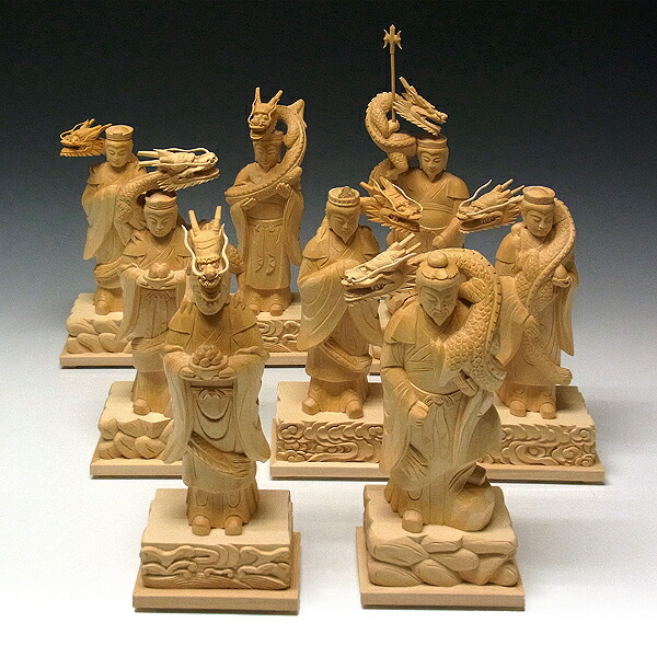 楽天市場】木彫り 仏像 八大竜王 八大龍王 29cm 桧製 [Ryusho] : 龍祥本舗