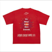 楽天市場】SUPER EIGHT 【 Tシャツ （ 赤 ） 】超アリーナツアー 2024
