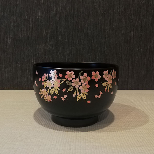 楽天市場】【取寄品】 うるしペア汁椀 さくら漆器 漆塗り うるし塗り