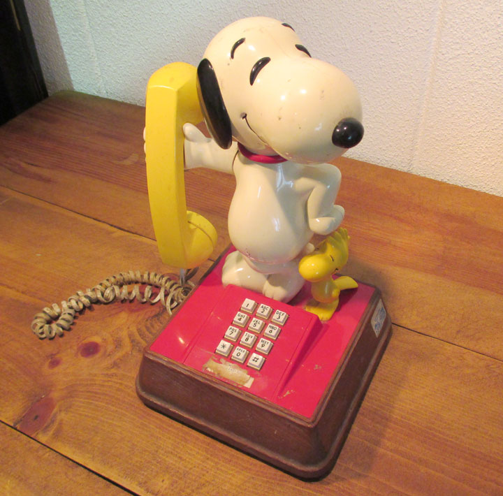 楽天市場】〇【PEANUTS/ピーナッツ】 ヴィンテージ 電話機