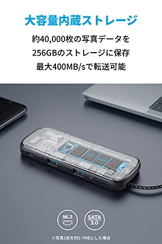 楽天市場】Anker PowerExpand 4-in-1 USB-C SSD ハブ (256GB