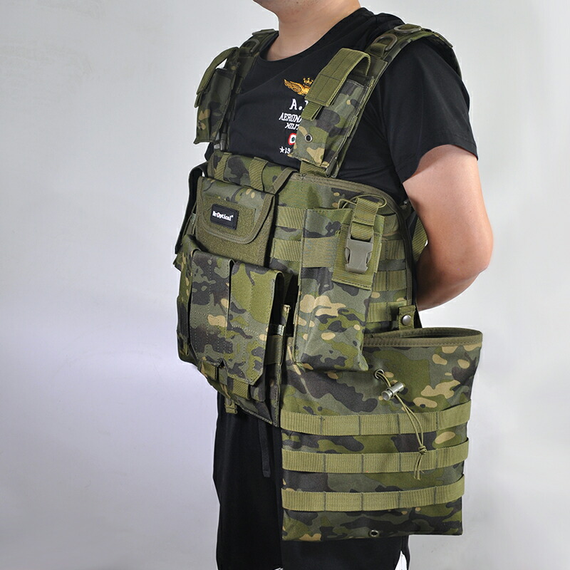 楽天市場】【NEWカラー・8点セット】 M4 チェストリグ 2WAY モジュラー