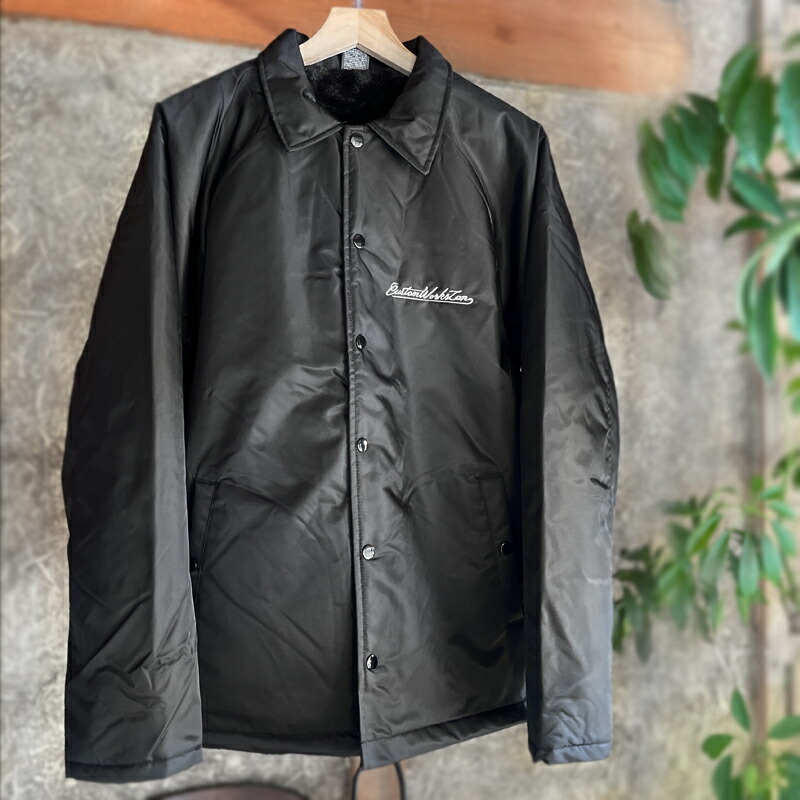 楽天市場】ZONオリジナル 温かいボア付き コーチ ジャケット 袖内リブ