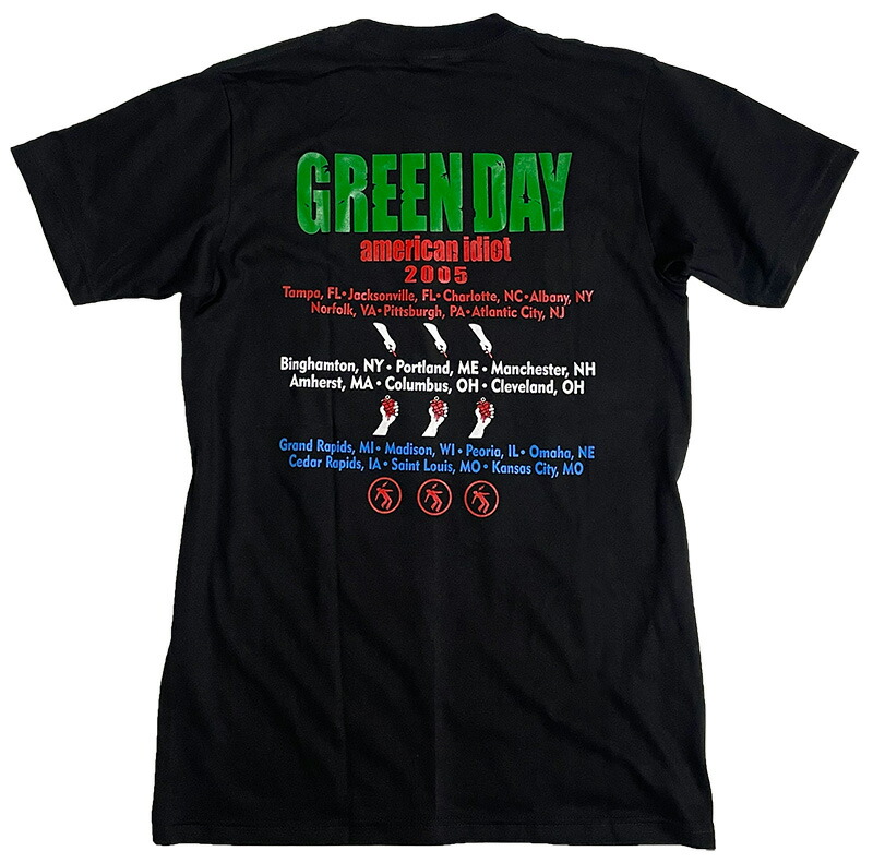 楽天市場】GREEN DAY グリーン・デイ GREENDAY グリーンデイ Tシャツ
