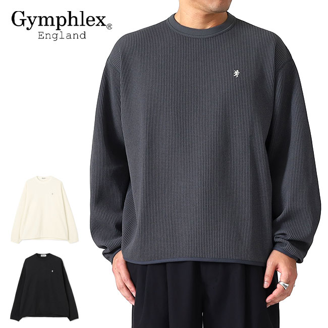 楽天市場】[SALE] GYMPHLEX ジムフレックス ワッフル サーマルTシャツ