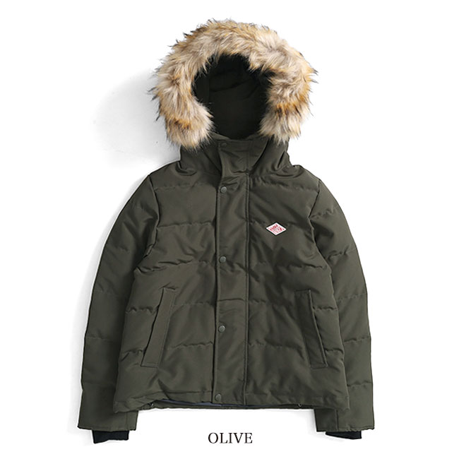 楽天市場】DANTON ダントン ファー付 キルティング ショートダウン