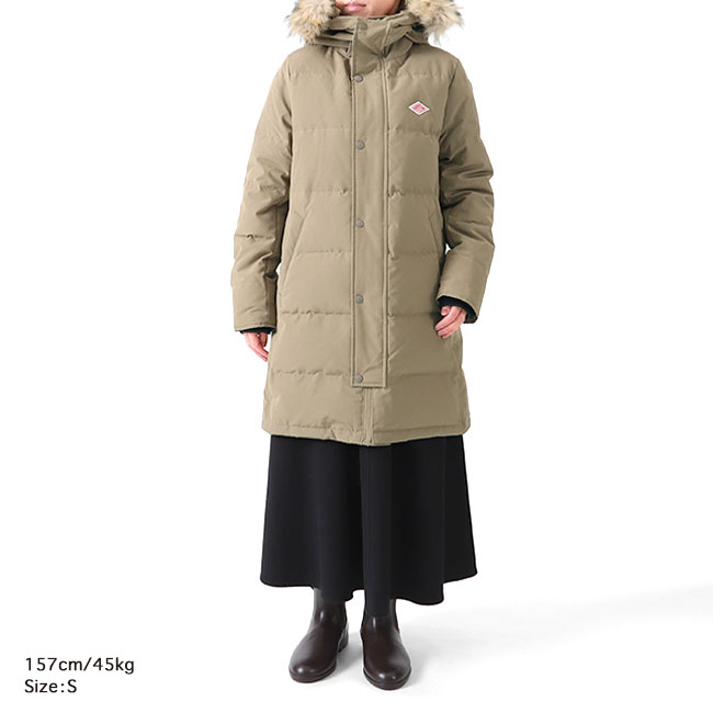 楽天市場】DANTON ダントン ファー付き キルトダウンコート DT-A0006