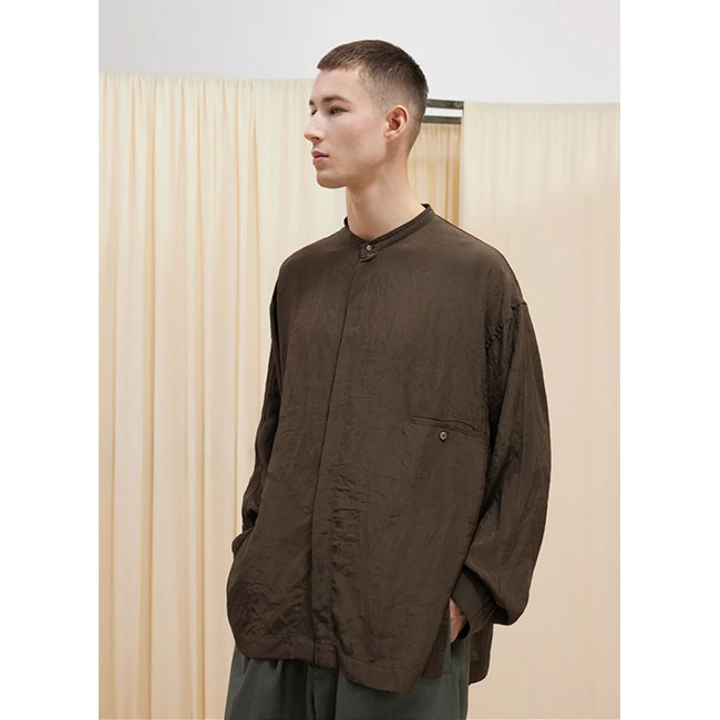 楽天市場】[SALE] LEMAIRE ルメール シルクタッチ スタンドカラー