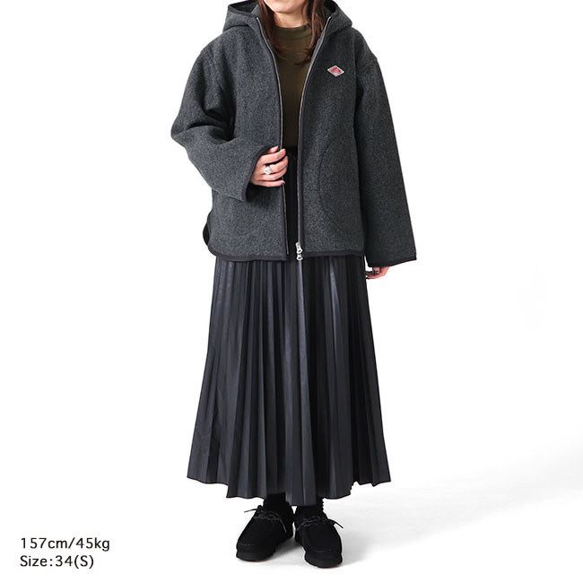 楽天市場】DANTON ダントン ウールパイル フード付き フリース