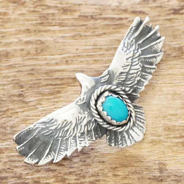 楽天市場】イーグル ネックレス シルバーターコイズ トルコ石