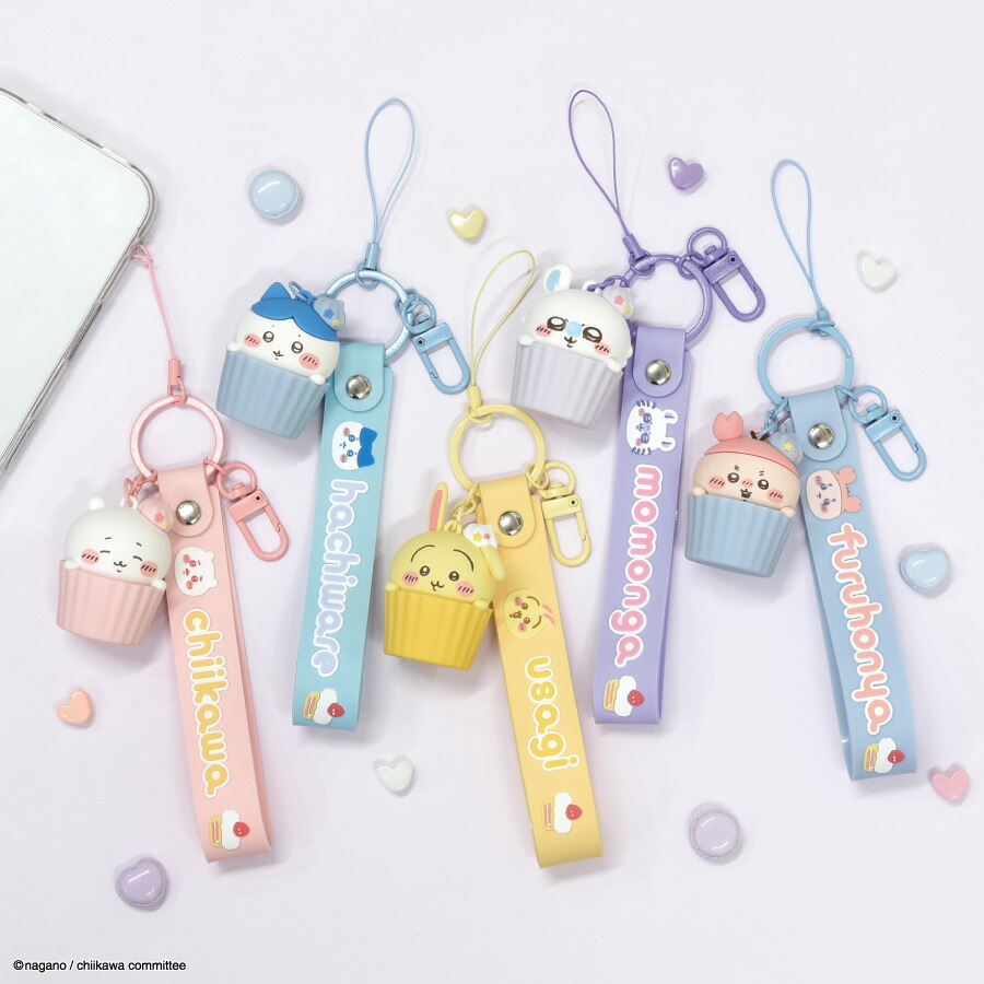 楽天市場】【公式】ちいかわ 3Dマスコット 付き ハンドストラップ