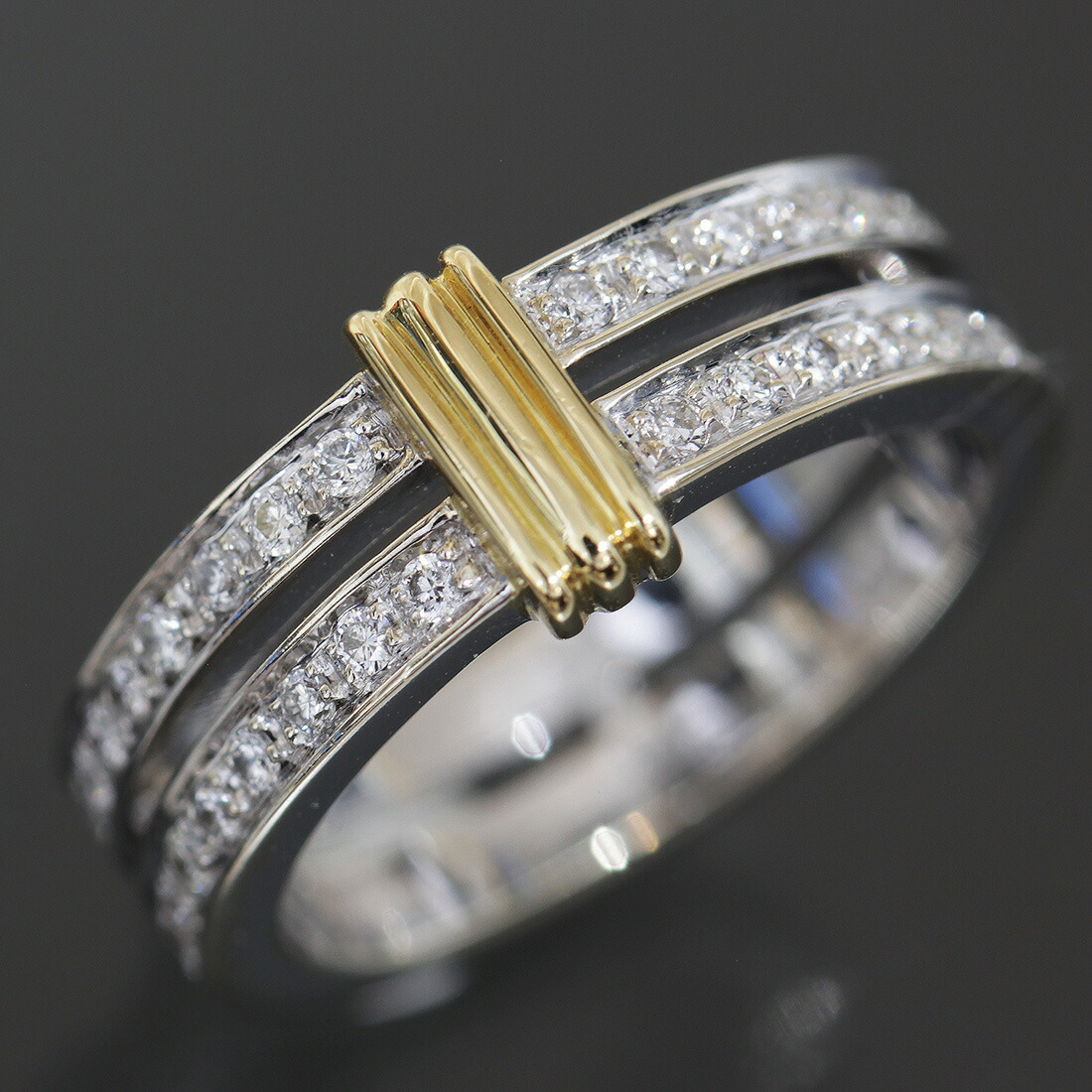 楽天市場】モーブッサン スプティル エテルニテ フルダイヤ リング 7.5