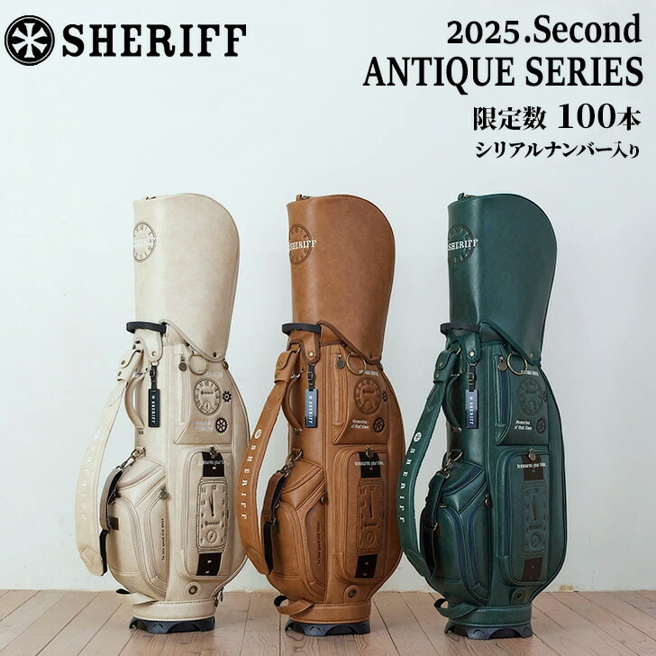 楽天市場】sheriff キャディバッグ（バッグ・ケース｜ゴルフ