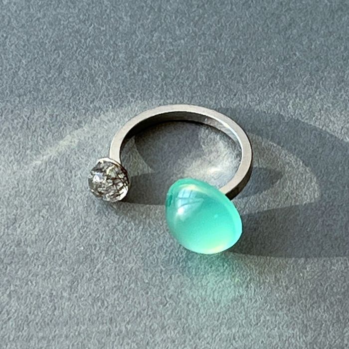 楽天市場】リング 指輪 天然石 40代 50代 30代 レディース