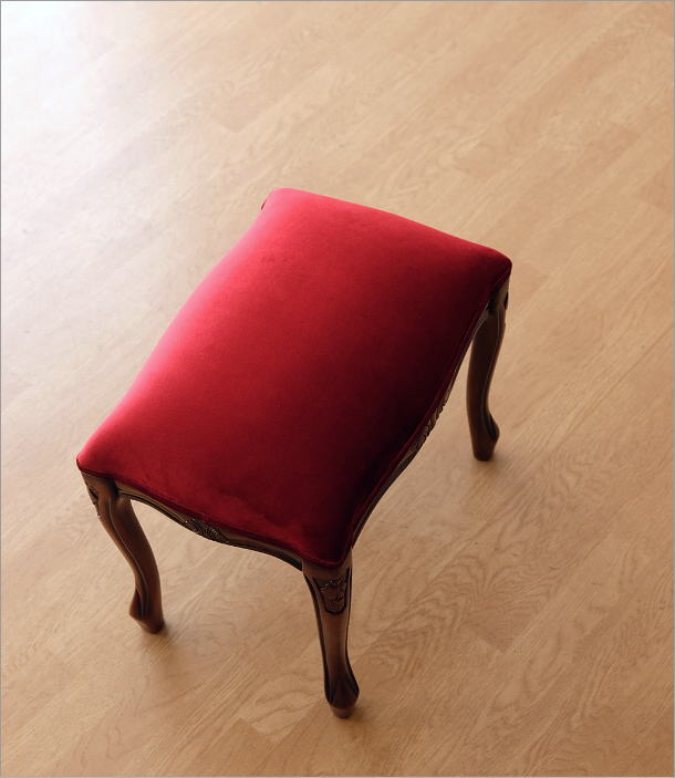 楽天市場】スツール 猫脚 アンティーク おしゃれ クッション 玄関 椅子