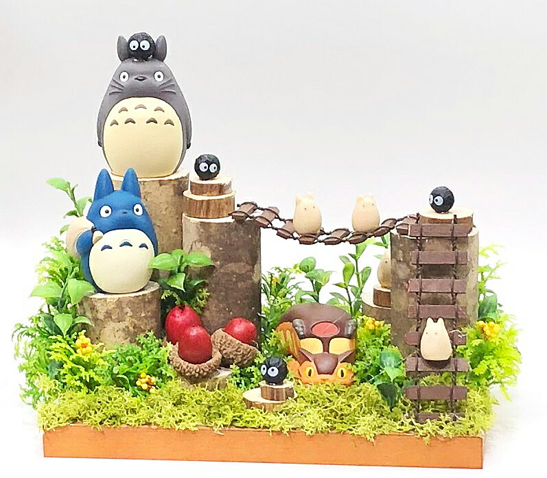 楽天市場】となりのトトロ「森のあそび場見つけたよ！」 : はなやはなや