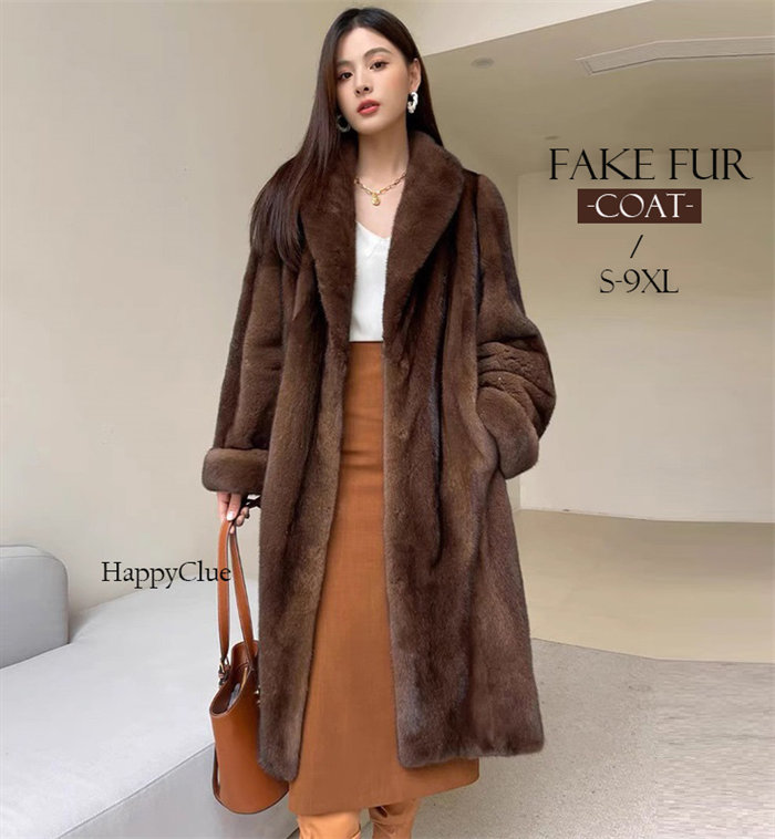 楽天市場】秋冬新作 ファーコート レディース 毛皮コート フェイク