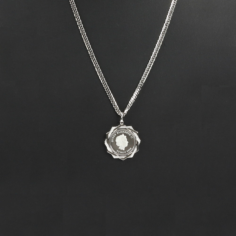 楽天市場】純プラチナ ホース 馬 1/5oz コイン ペンダントトップ