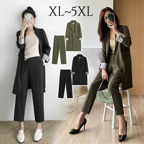 楽天市場】スーツ レディース セットアップ ビジネス 大きいサイズ