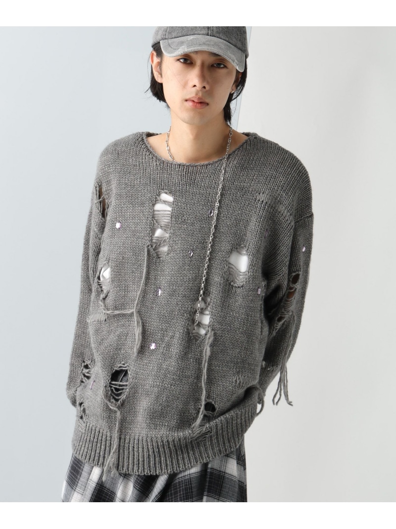 楽天市場】【SALE／36%OFF】ビジューニットプルオーバー HARE ハレ