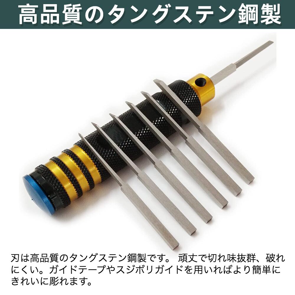 楽天市場】☆＼極細ラインも自由自在／☆ スジボリ 工具 プラモデル