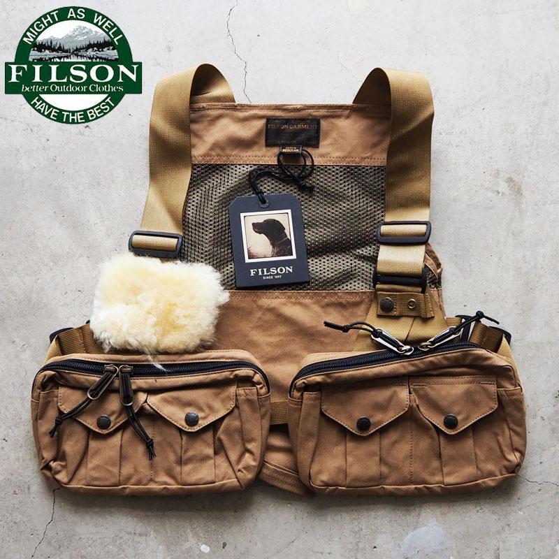 楽天市場】FILSON フィルソン ベスト MESH FLY FISHING STRAP VEST