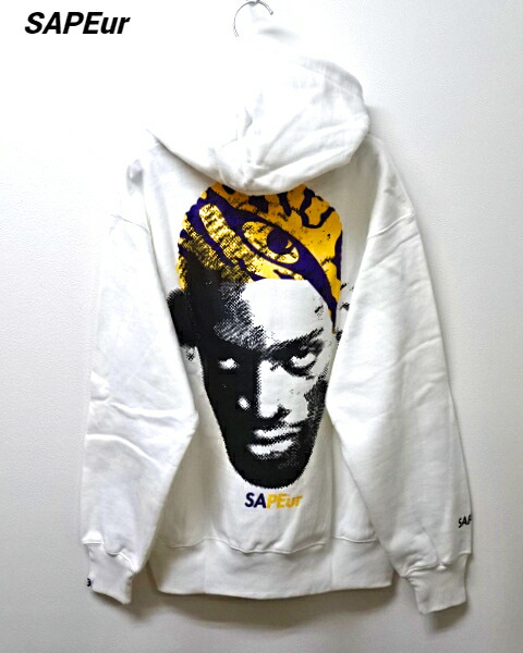 楽天市場】M【SAPEur LSTIGER HEAD HOODIE WHITE LOSANGELES サプール