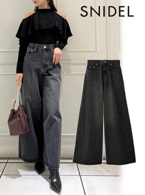 楽天市場】【即日出荷】(セール50%OFF) snidel スナイデル ワイド