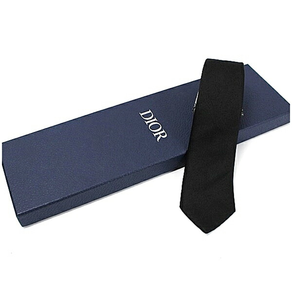 楽天市場】クリスチャンディオール シルク ネクタイ ロゴ 現行品