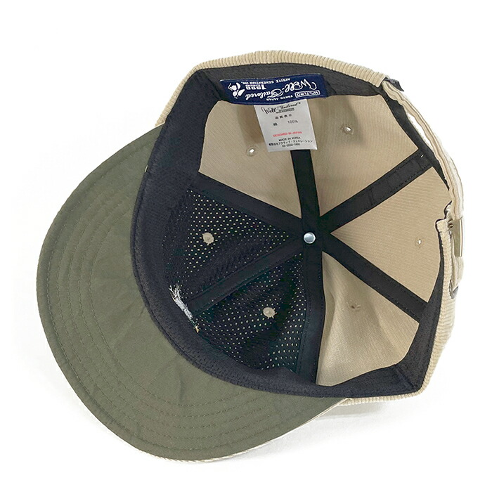 楽天市場】Well-Tailored/ ウェルテイラード S.V CAP DUCK (WL-2316