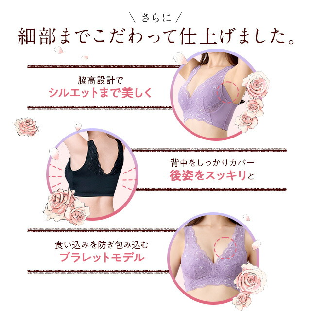 楽天市場】ブラ累計販売200万枚突破 公式【2枚セット】LUNAナチュラル