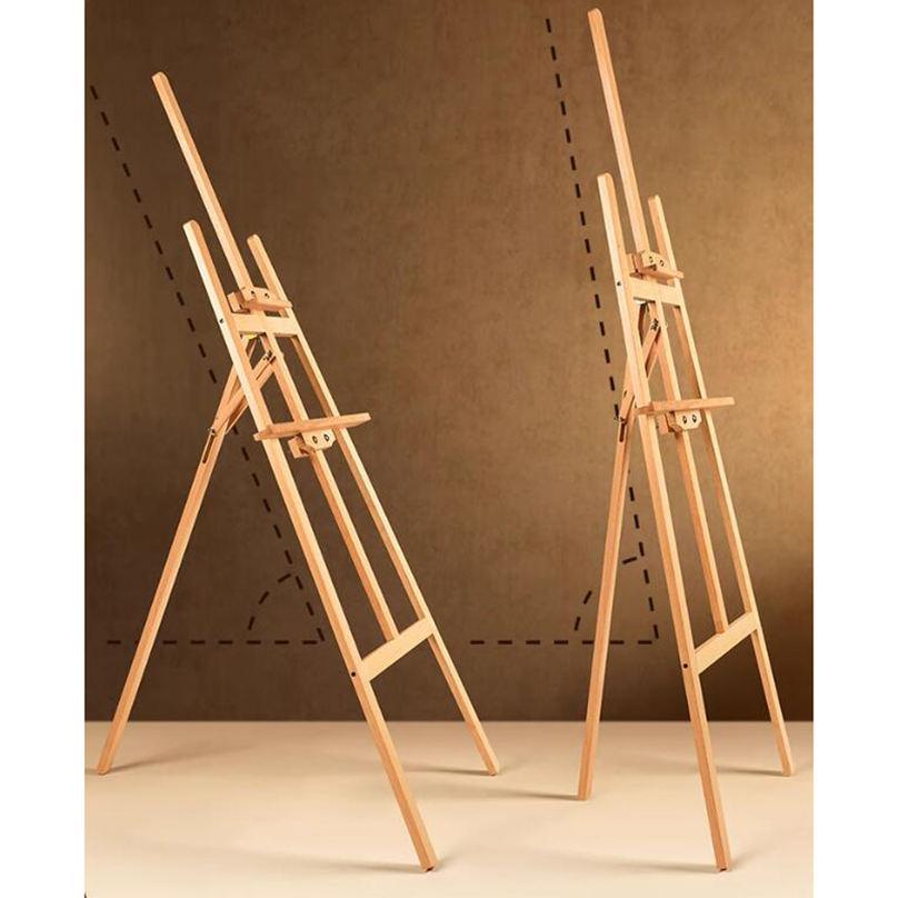 楽天市場】イーゼル 木製 スタンド 高さ調節可能 角度自由 油絵用