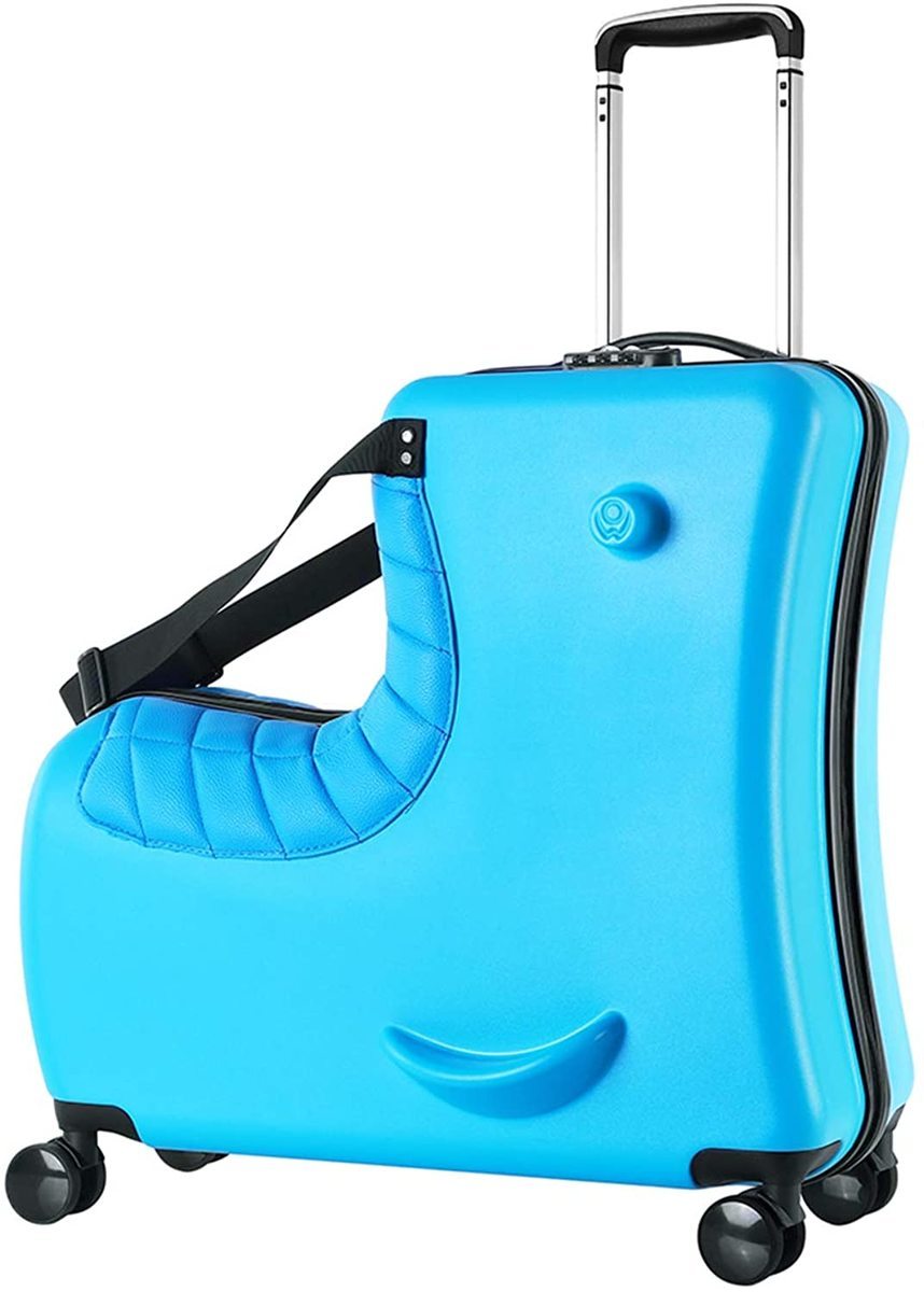 楽天市場】Homraku 子供用スーツケース乗れる キッズキャリーケース