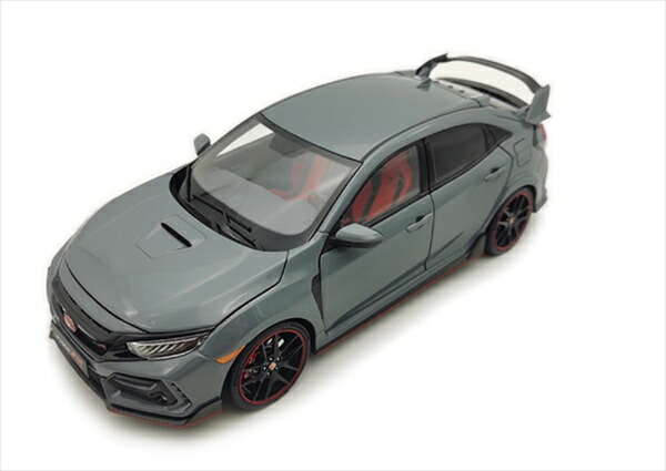 楽天市場】ミニカー 1/18 ホンダ・シビック タイプR FK8 グレー色 LCD