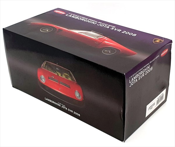 楽天市場】ミニカー 1/18 京商 ランボルギーニイオタ SVR 赤 【予約