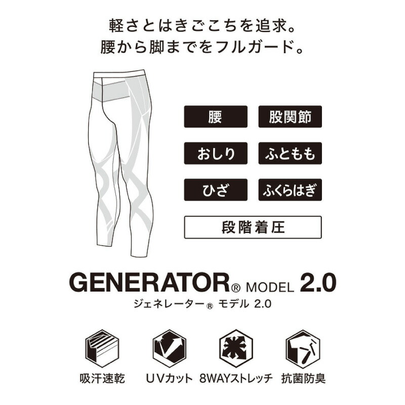 楽天市場】25%OFF ワコール CW-X cwx メンズ ジェネレーターモデル