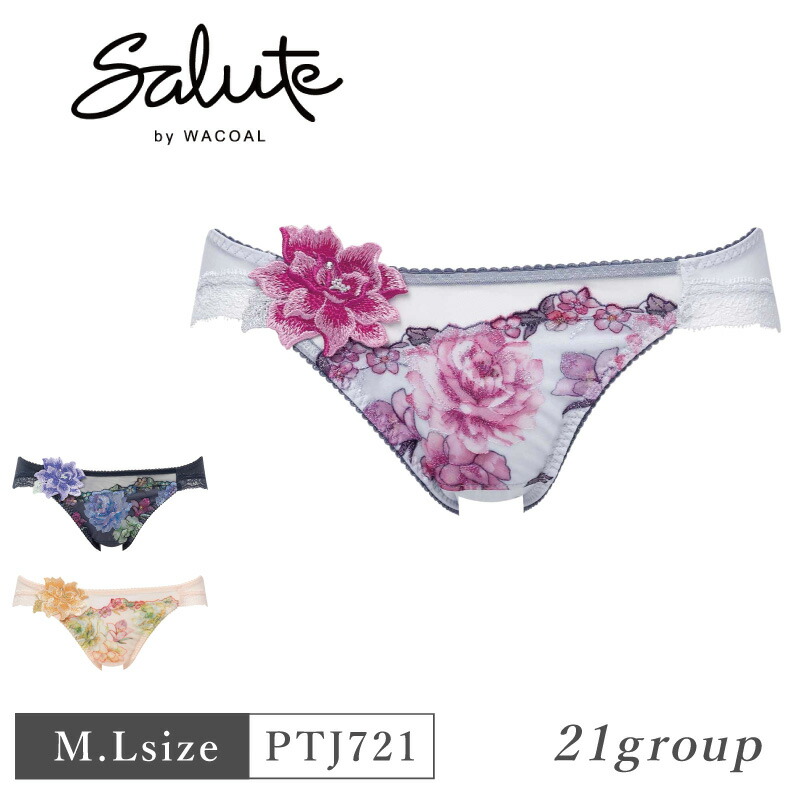 新品 サルート ブラショーツセット ワコール.サルート.ブラ＆ショーツ