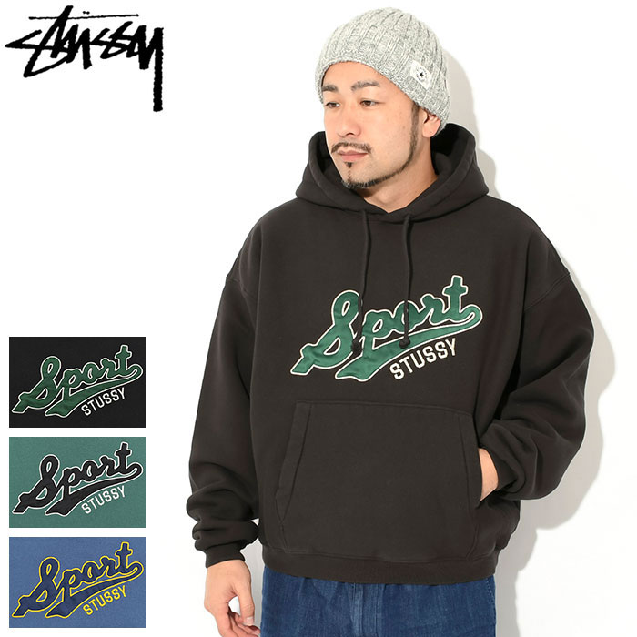 楽天市場】ステューシー STUSSY パーカー プルオーバー メンズ Satin