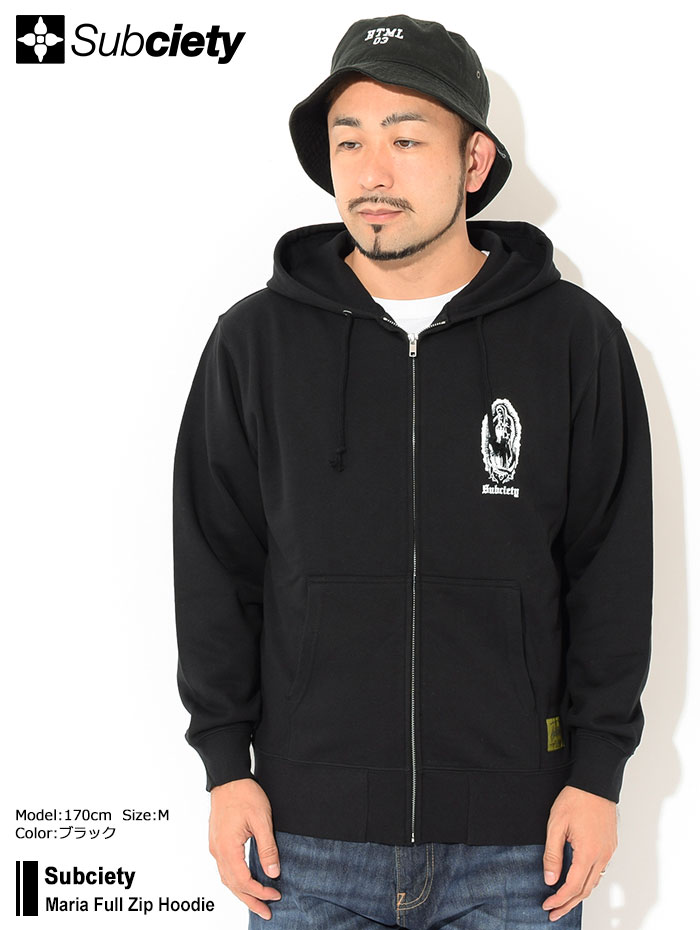 楽天市場】サブサエティ Subciety パーカー ジップアップ メンズ