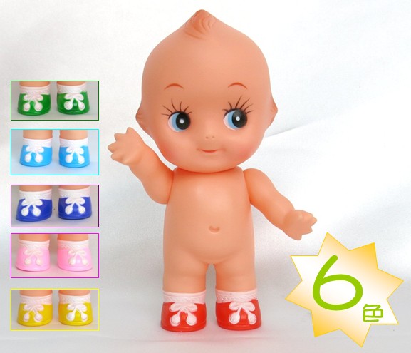 楽天市場】【日本製】靴履きキューピー 15cm : 人形の一藤