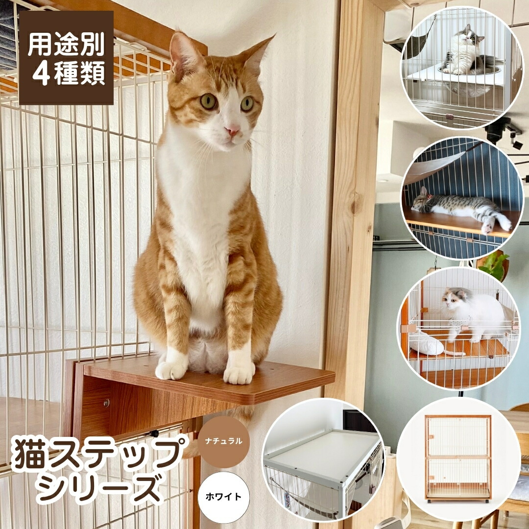 楽天市場】猫 ケージ ステップ 猫ステップ板 追加用 ロングタイプ 通常